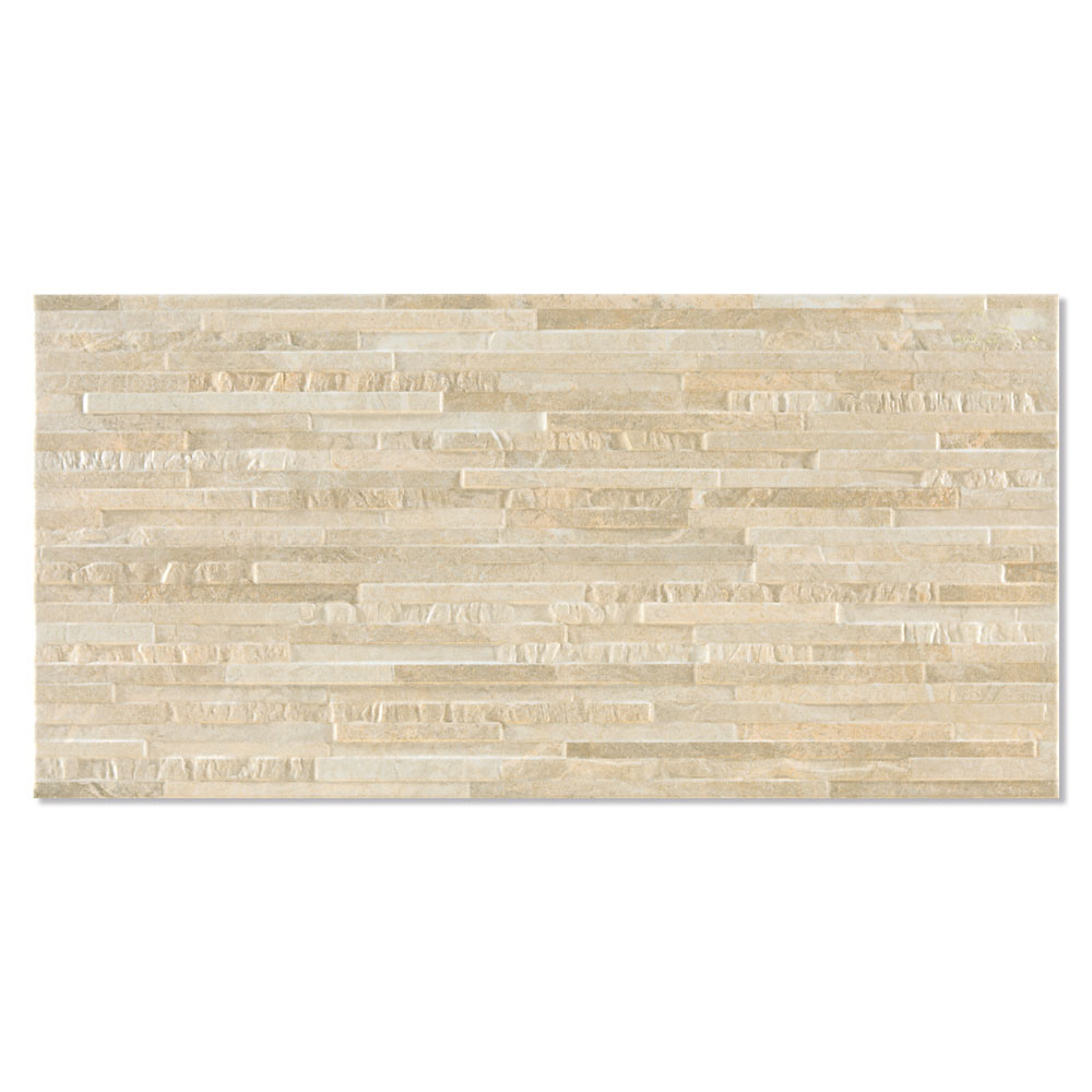 Kakel Alcaria Beige Matt-Relief 30x61 cm